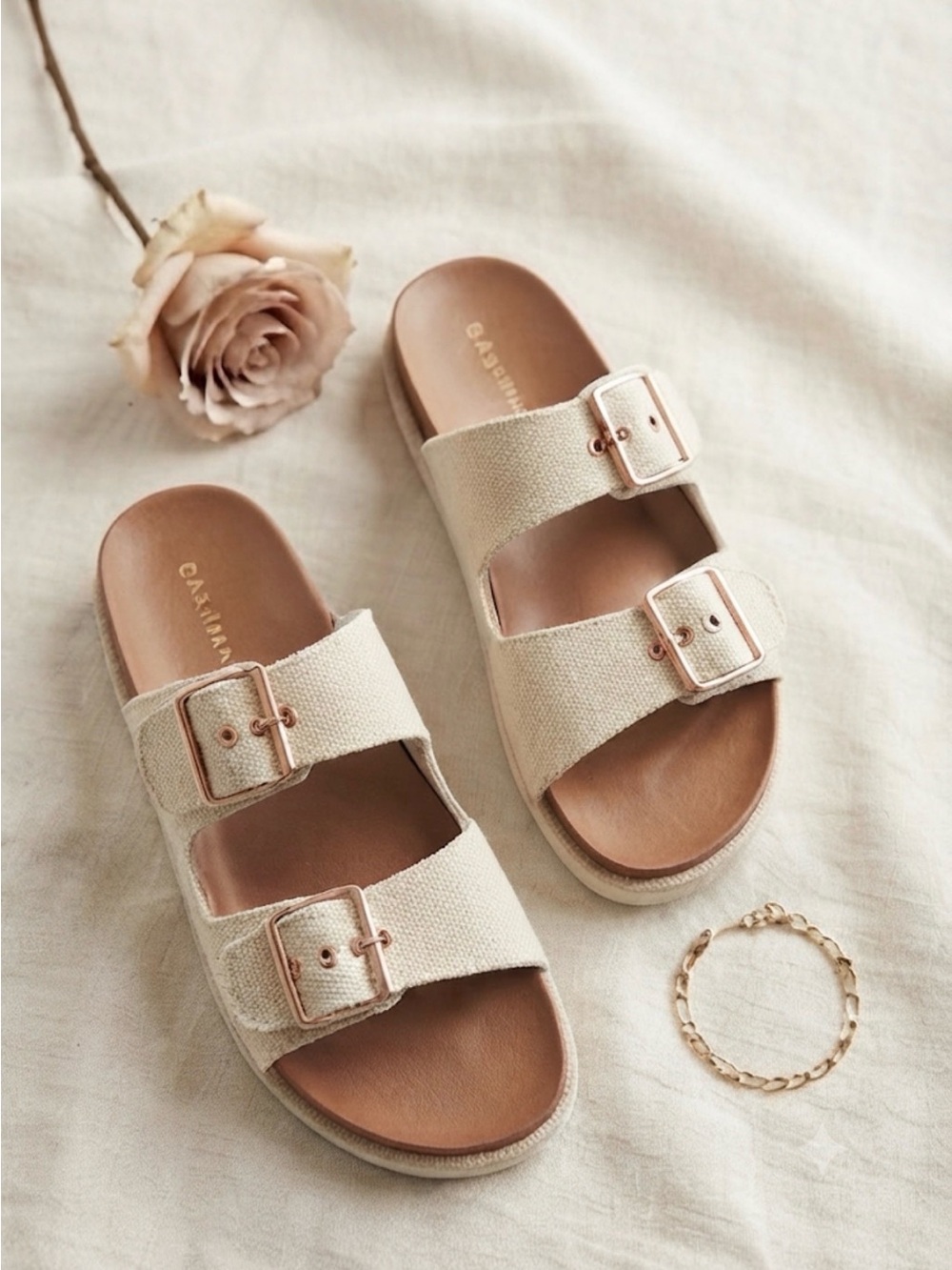 Bamboo sandals